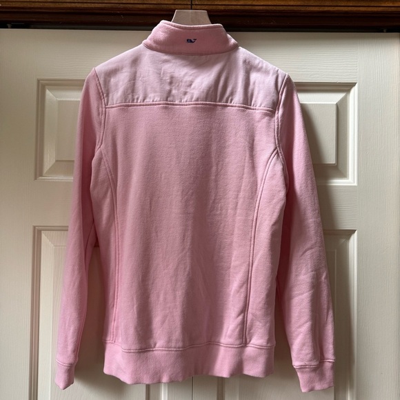 VINEYARD VINES - QUARTER-ZIP PULLOVER SHEP SHIRT 💯% Cotton Women’s sizeMedium - Picture 5 of 12